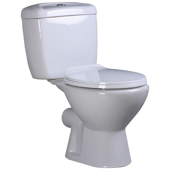 two piece commode